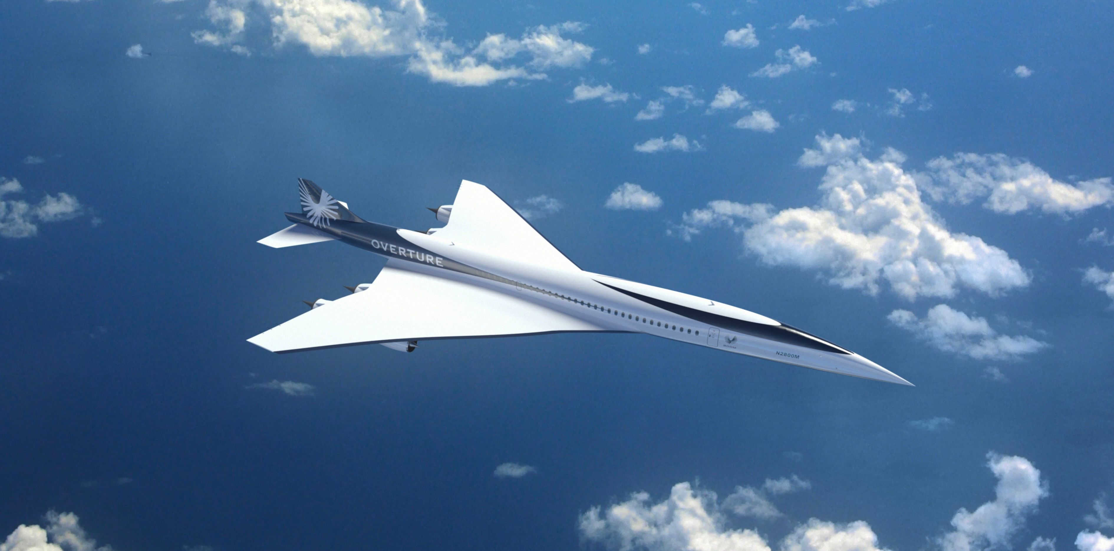 boom overture air force one