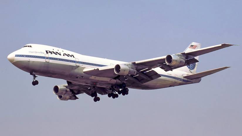 Pan Am 747 Inflight