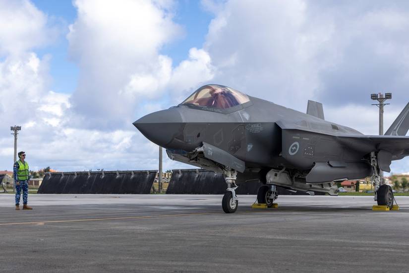 Royal Australian Air Force F-35A Lightning II  in Guam