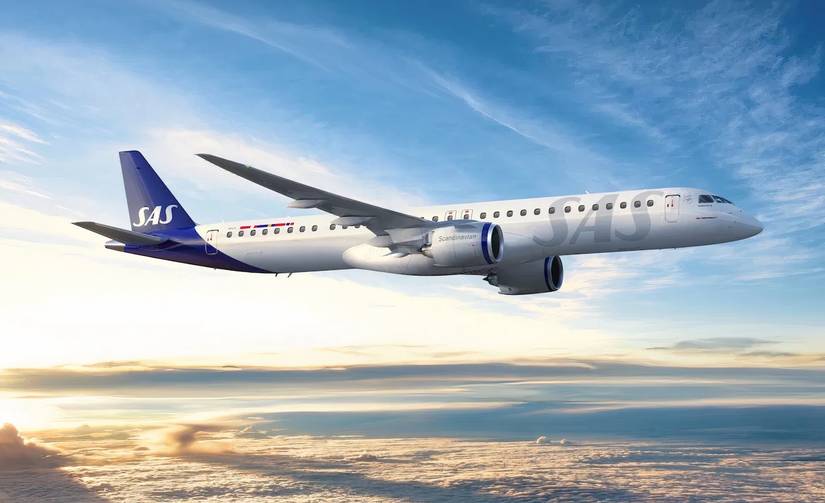 SAS E195-E2 mock up1