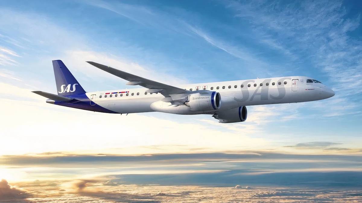 Up To 55 Aircraft: Where SAS Could Fly The Embraer E195-E2