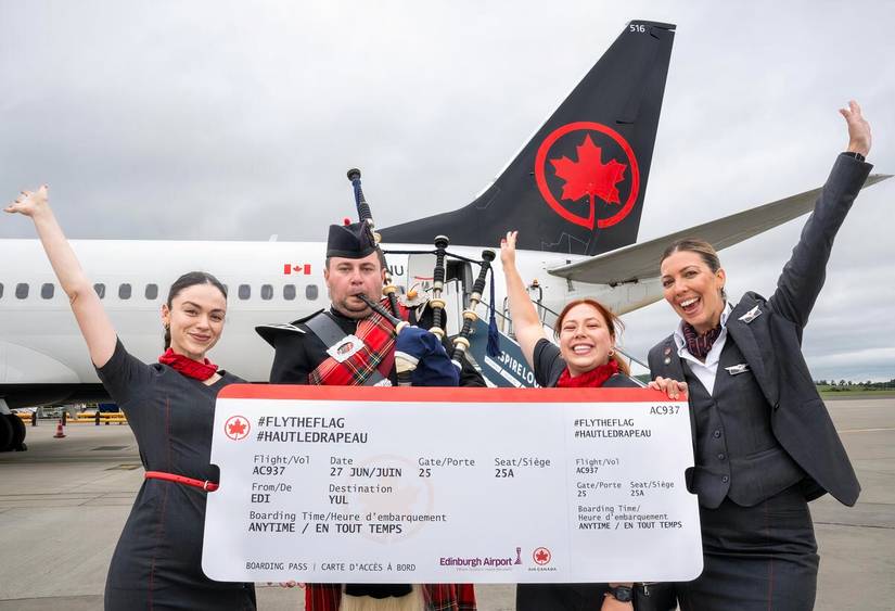 Air Canada's new EDI route