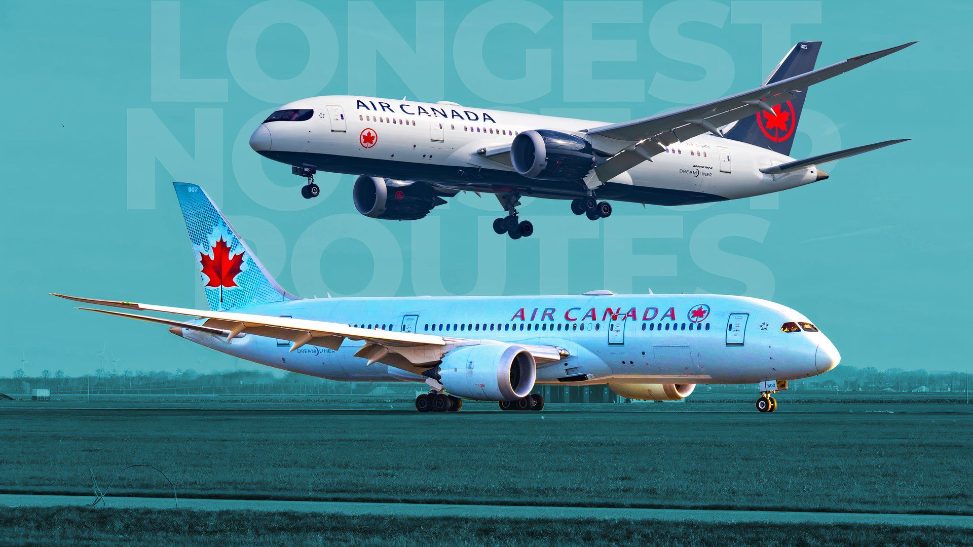 Air Canada’s Longest Nonstop Routes With The Boeing 787-9 Dreamliner In 2025