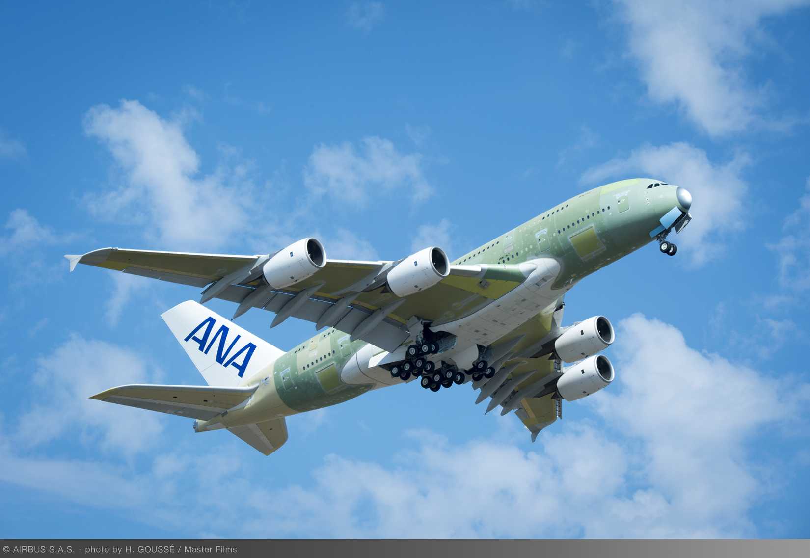 ANA A380 maiden flight