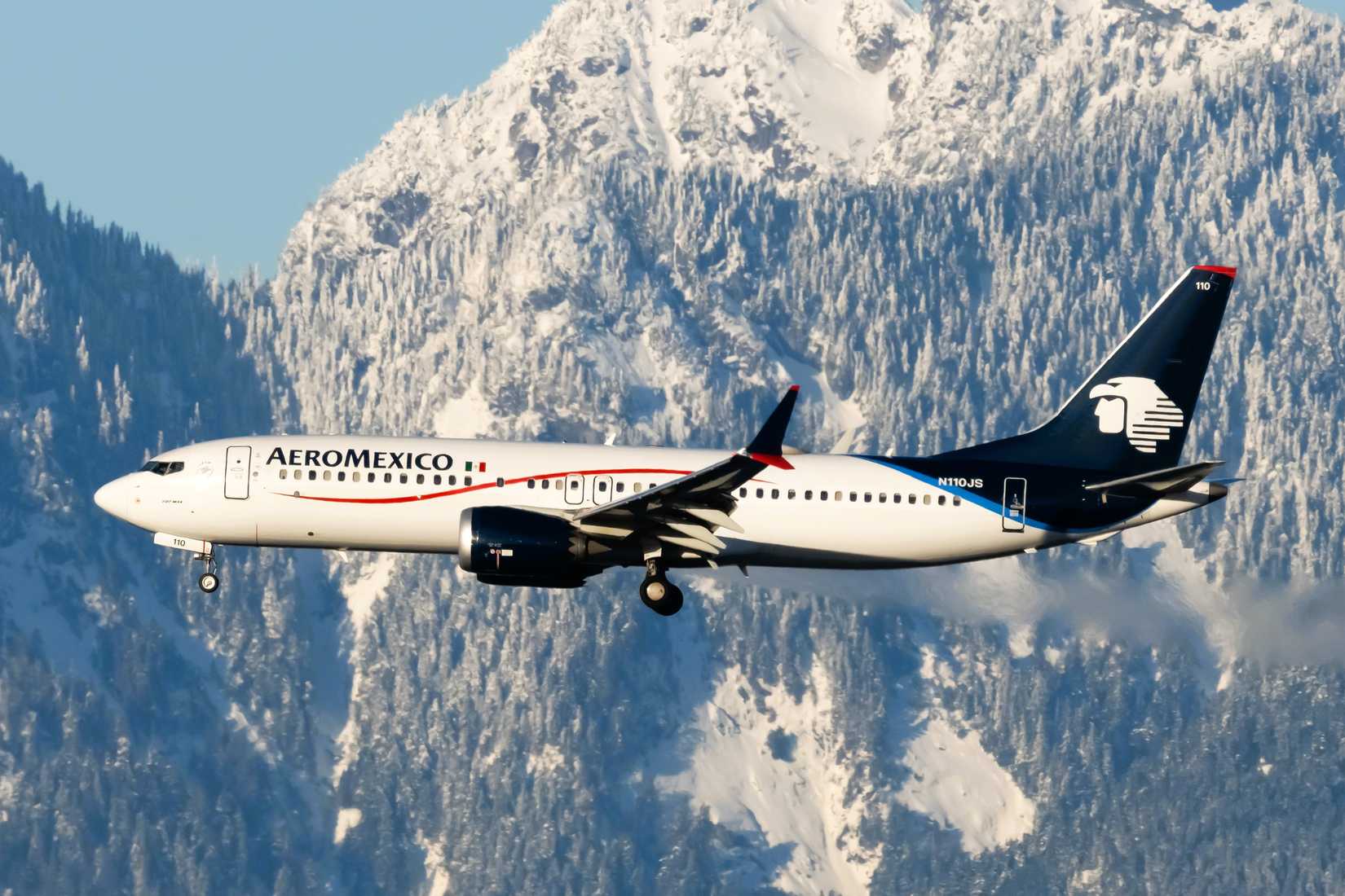 N110JS Aeromexico Boeing 737 MAX 8