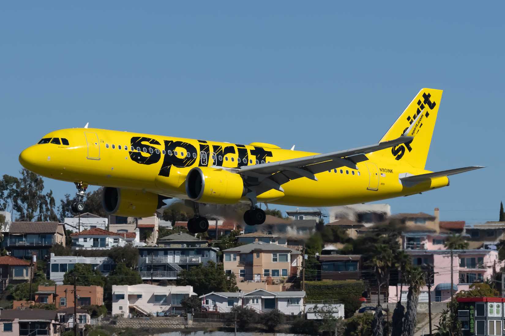 N601NK Spirit Airlines Airbus A320-232