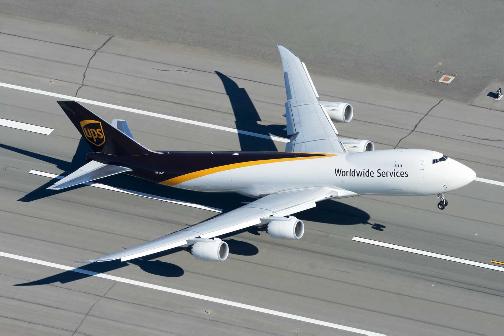 N612UP UPS Boeing 747-8F