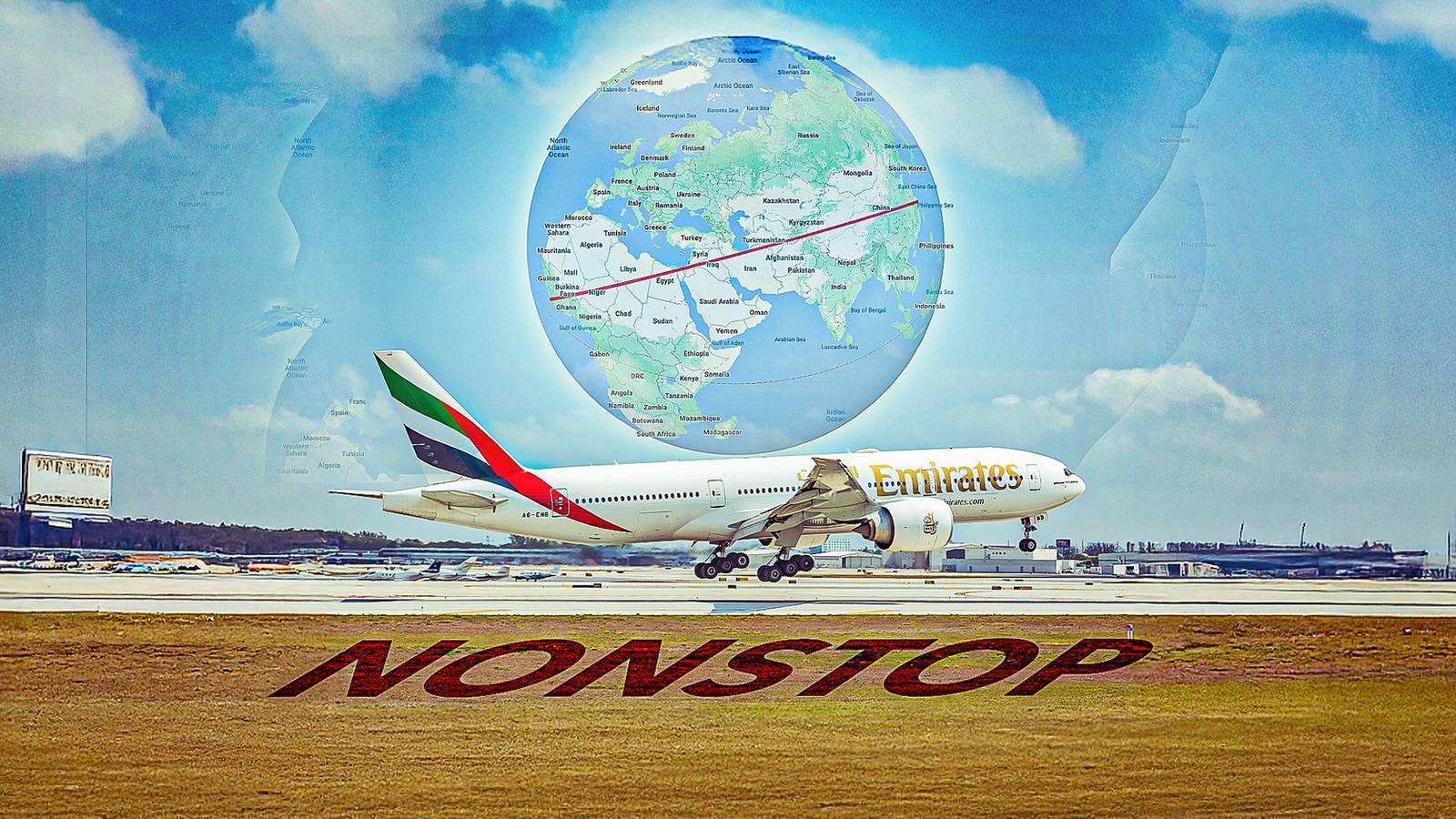 Emirates’ Longest Nonstop Routes With The Boeing 777-200LR In 2025