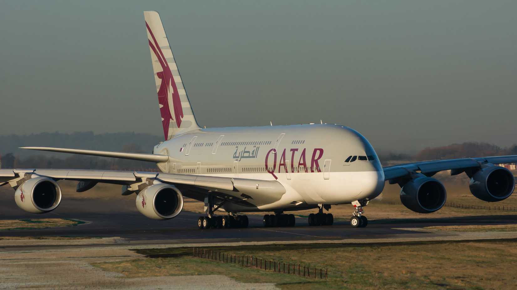 Qatar Airways Airbus A380 