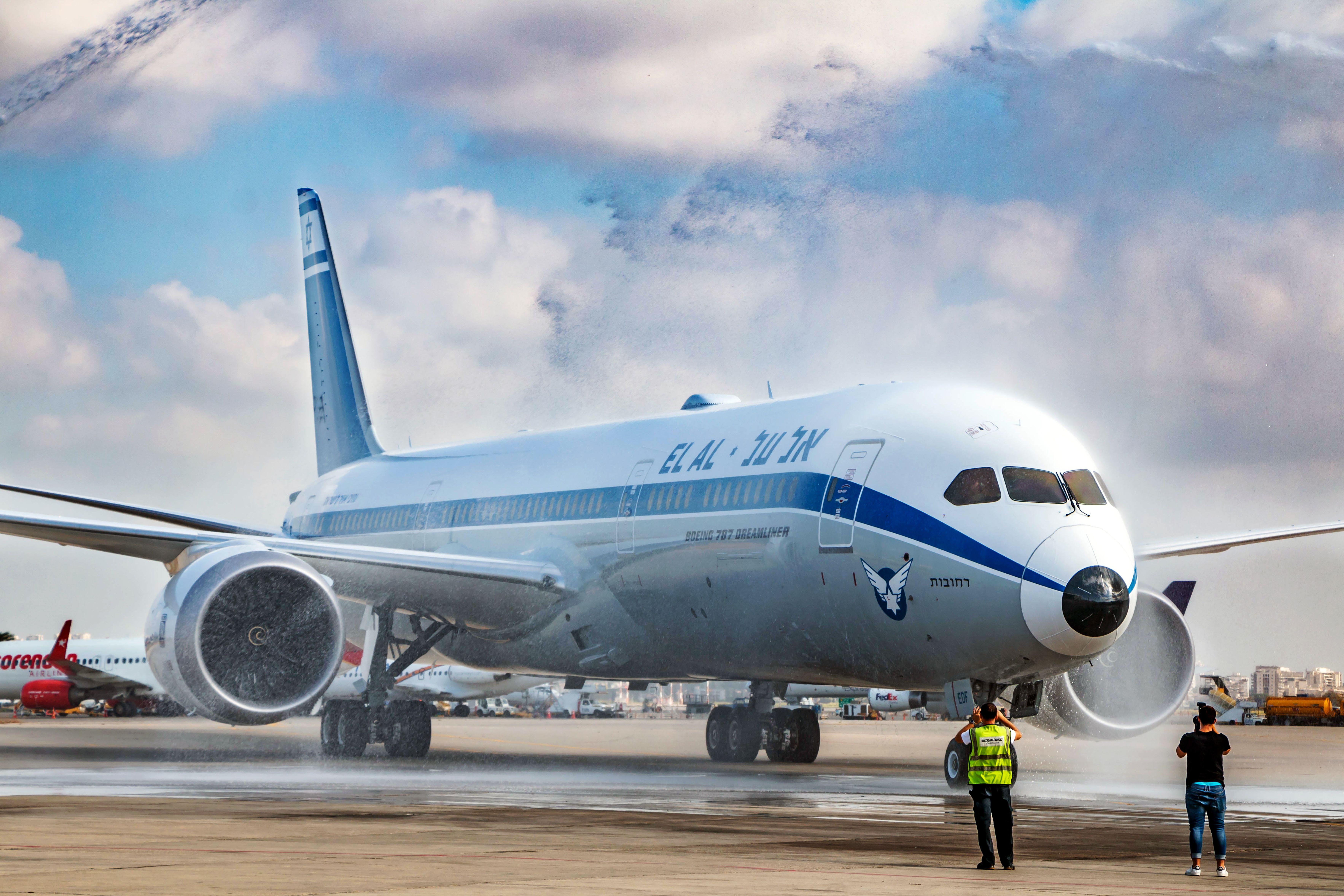 El Al 787 Retro Livery
