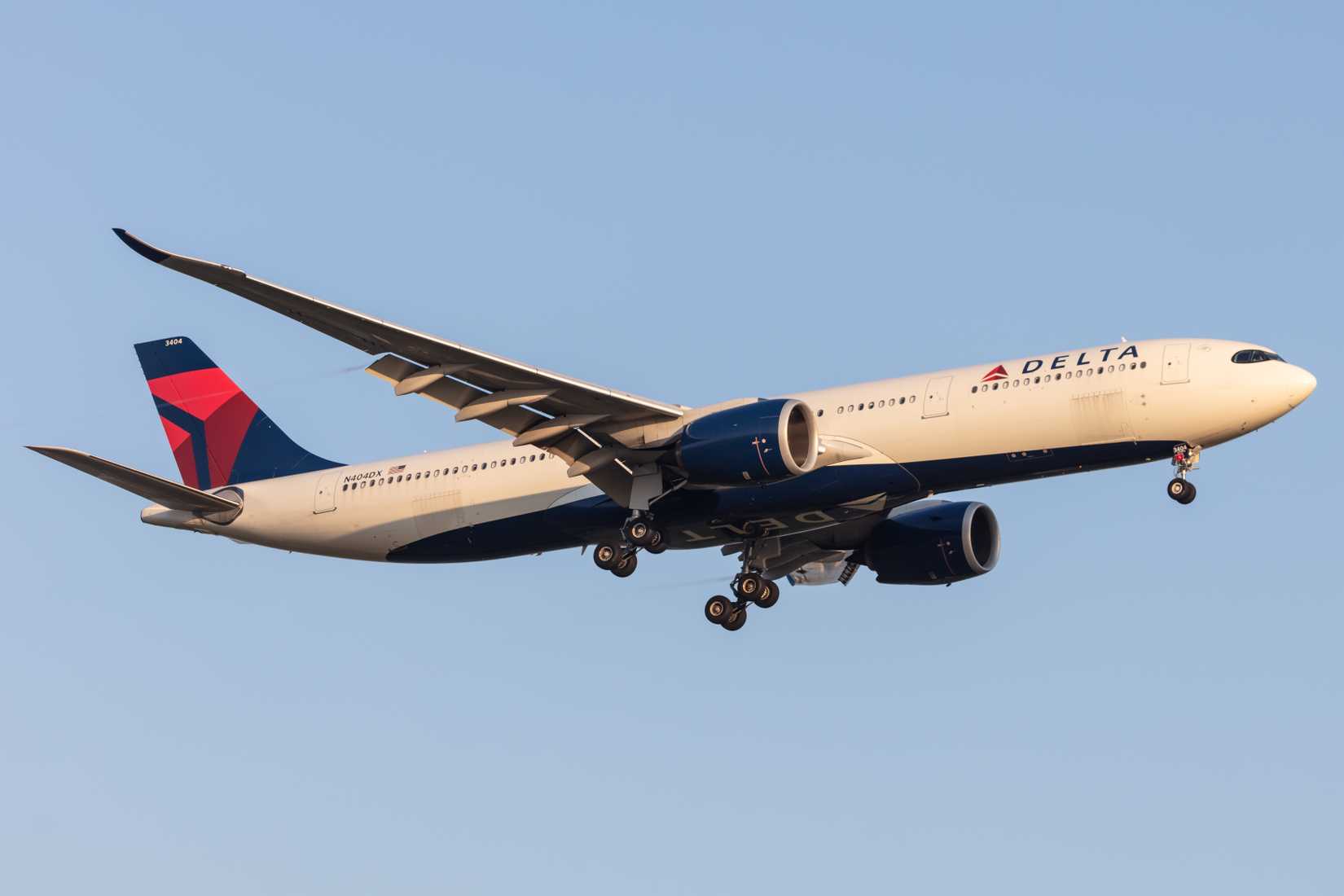 Delta Air Lines Airbus A330-900 aircraft 