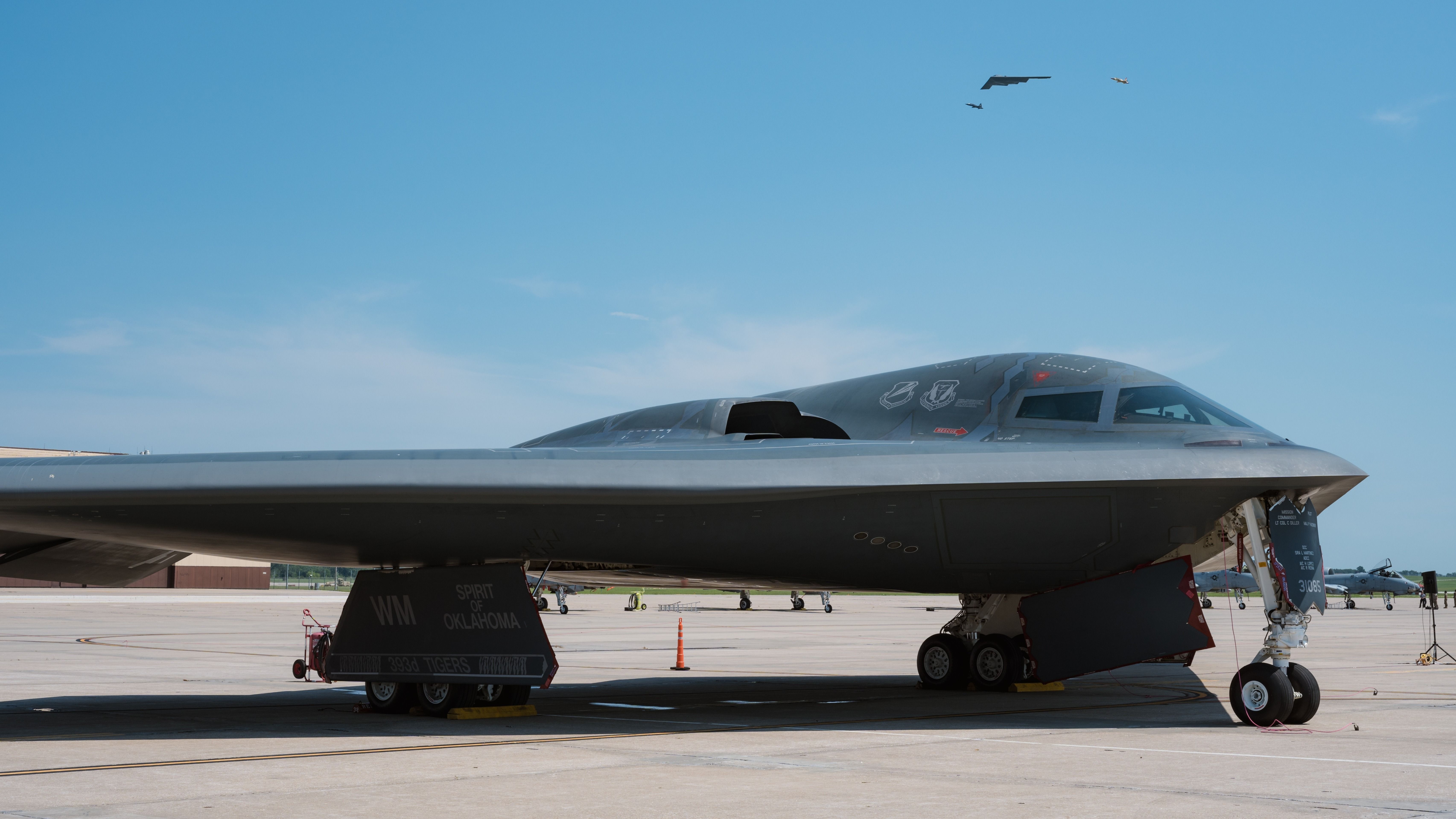 A USAF B-2 Spirit Bomber