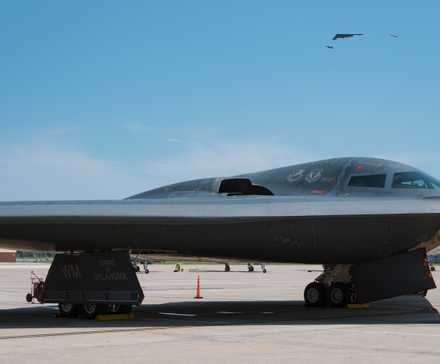 A USAF B-2 Spirit Bomber