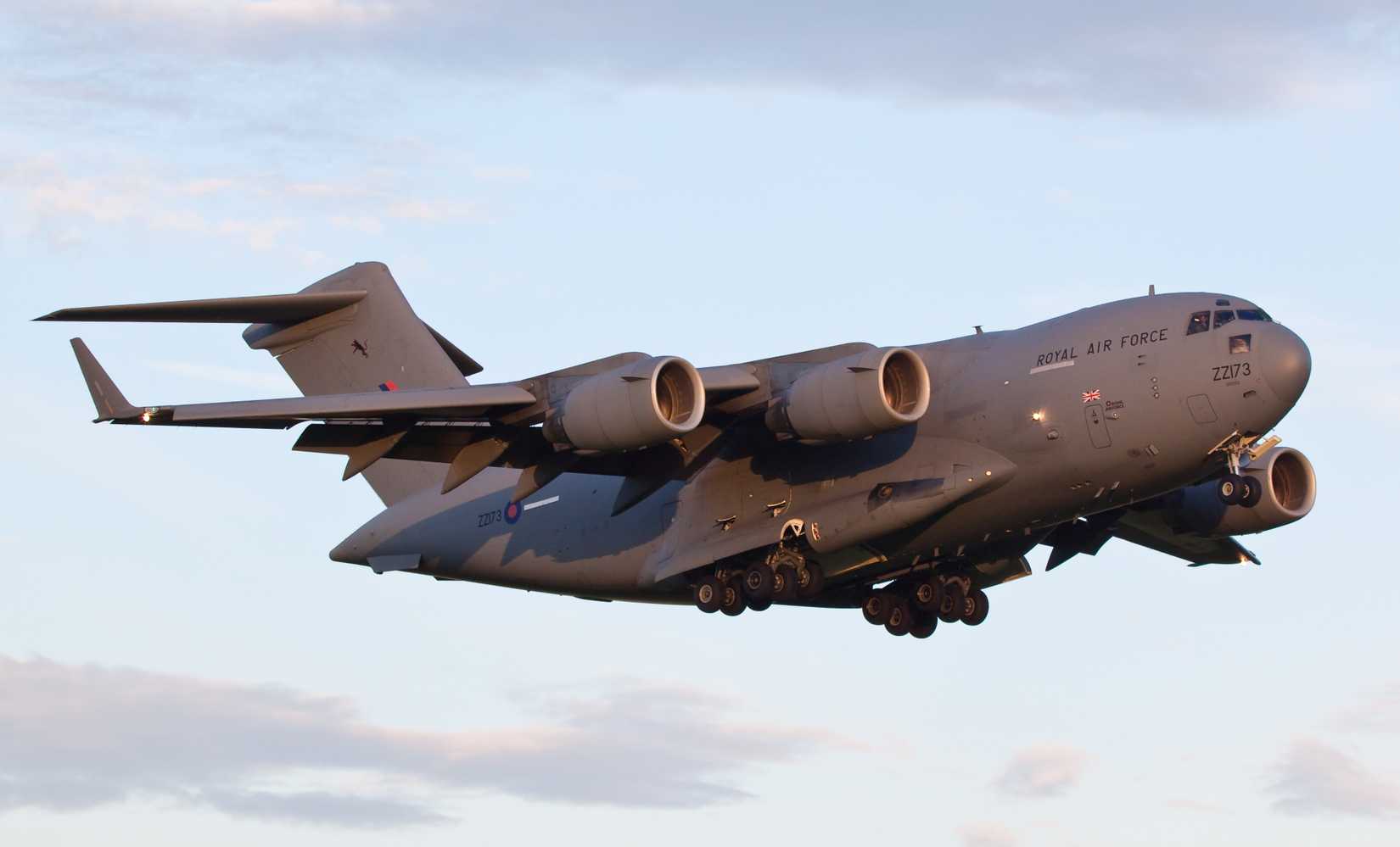 C-17 Globemaster III in the sky 