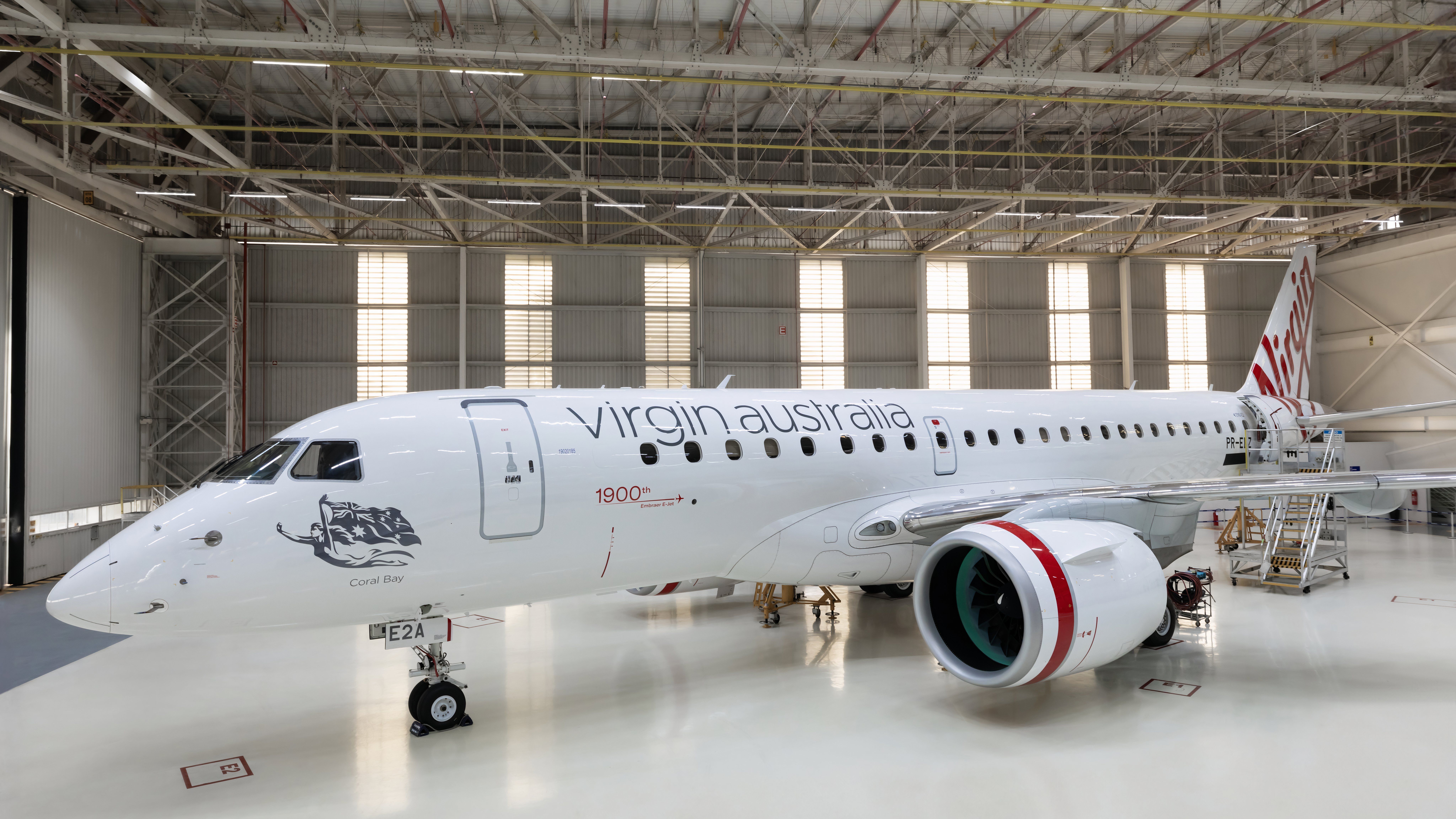 Virgin Australia Takes Delivery Of Country's First Embraer E190-E2