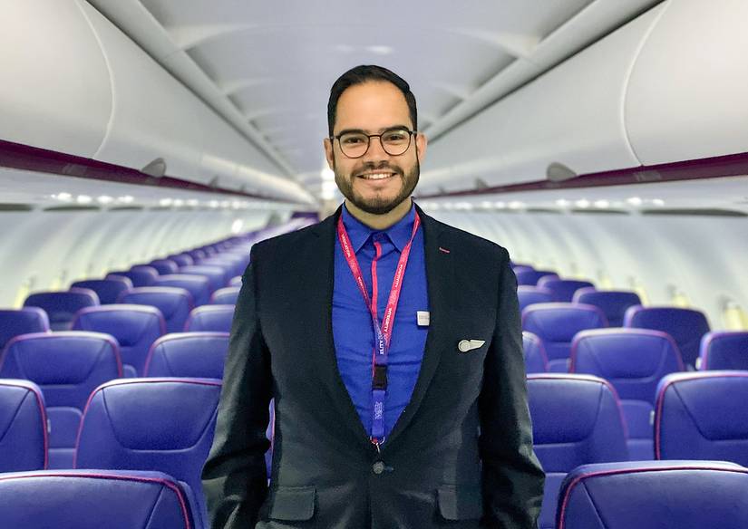 Wizz Air flight attendant
