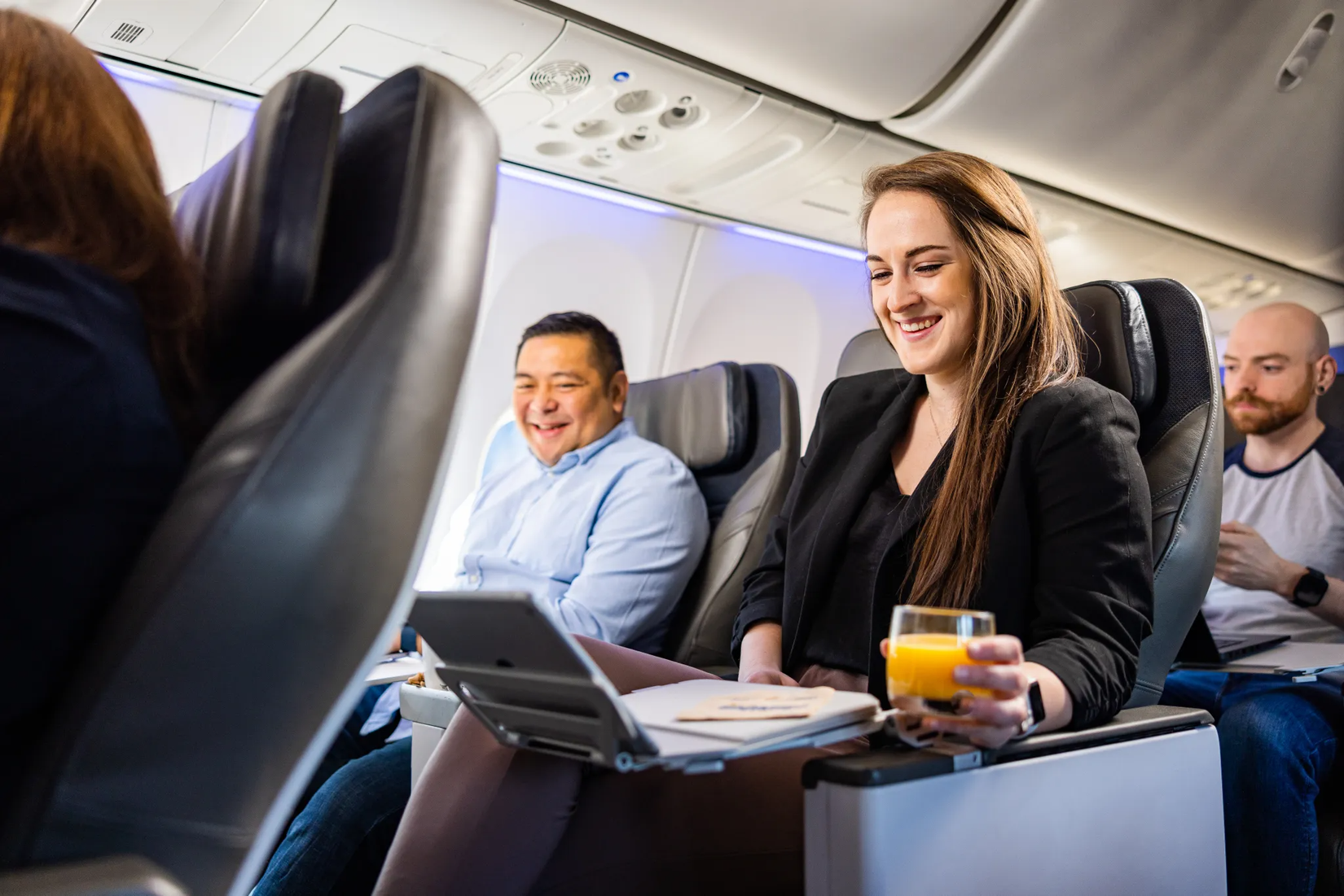 Alaska Airlines First Class