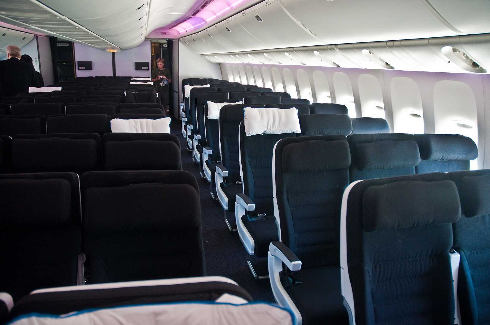 Air New Zealand 777 Cabin