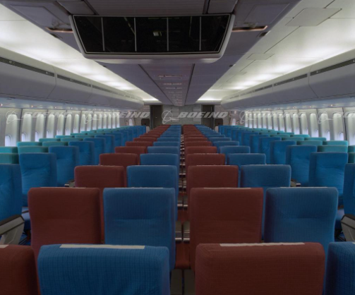 747-100SR interior