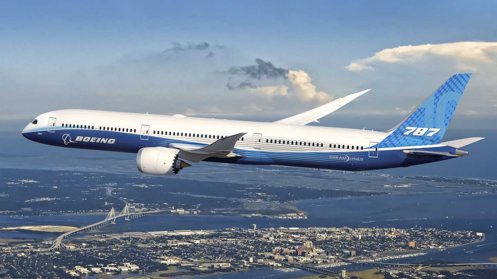 Boeing 787-10 Prototype Inflight