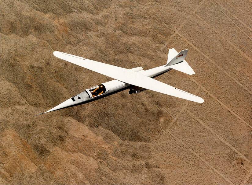 NASA AD-1 Oblique Wing experimental aircraft 
