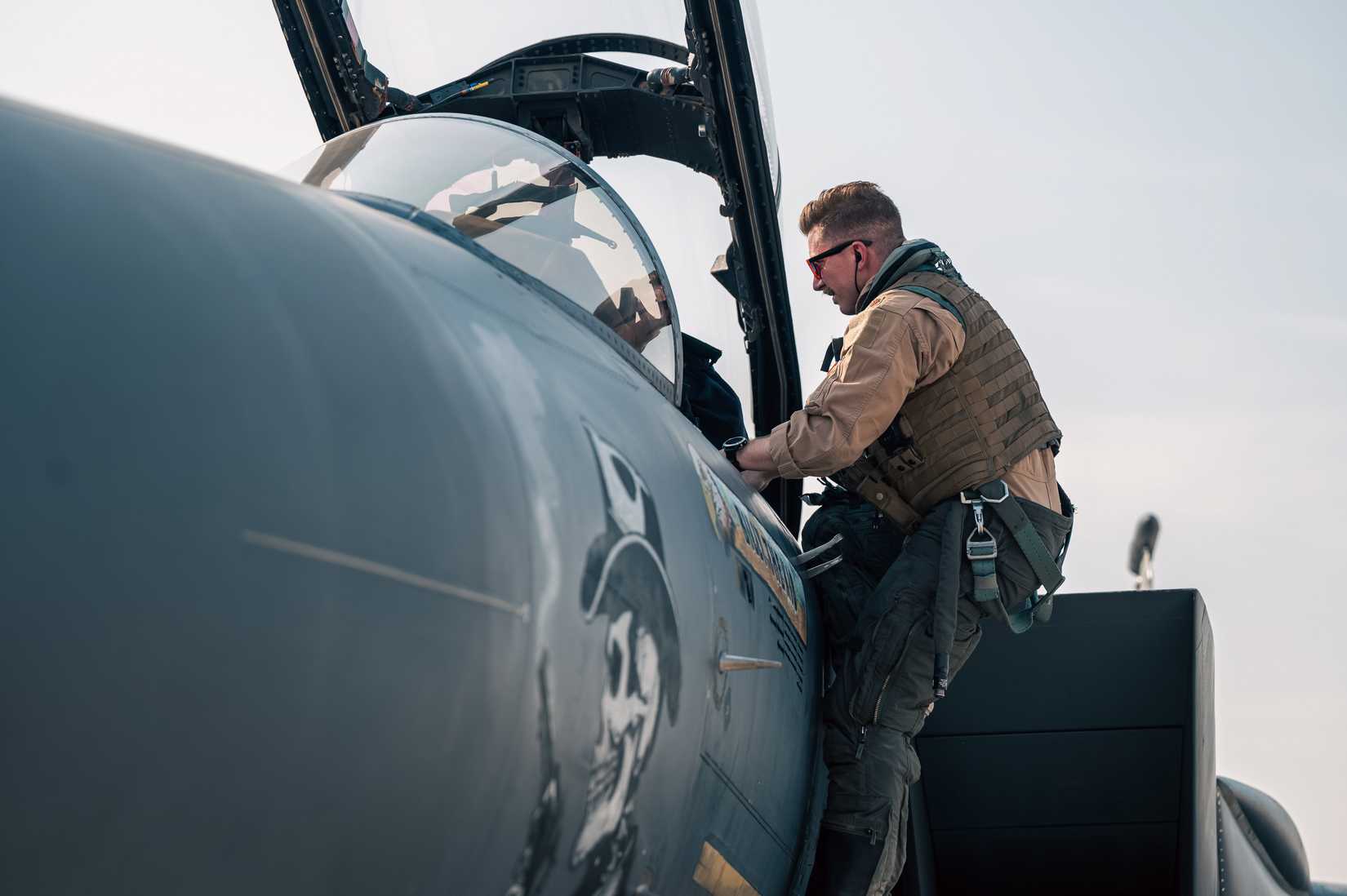 Air Force Capt. Johnson, a pilot assigned