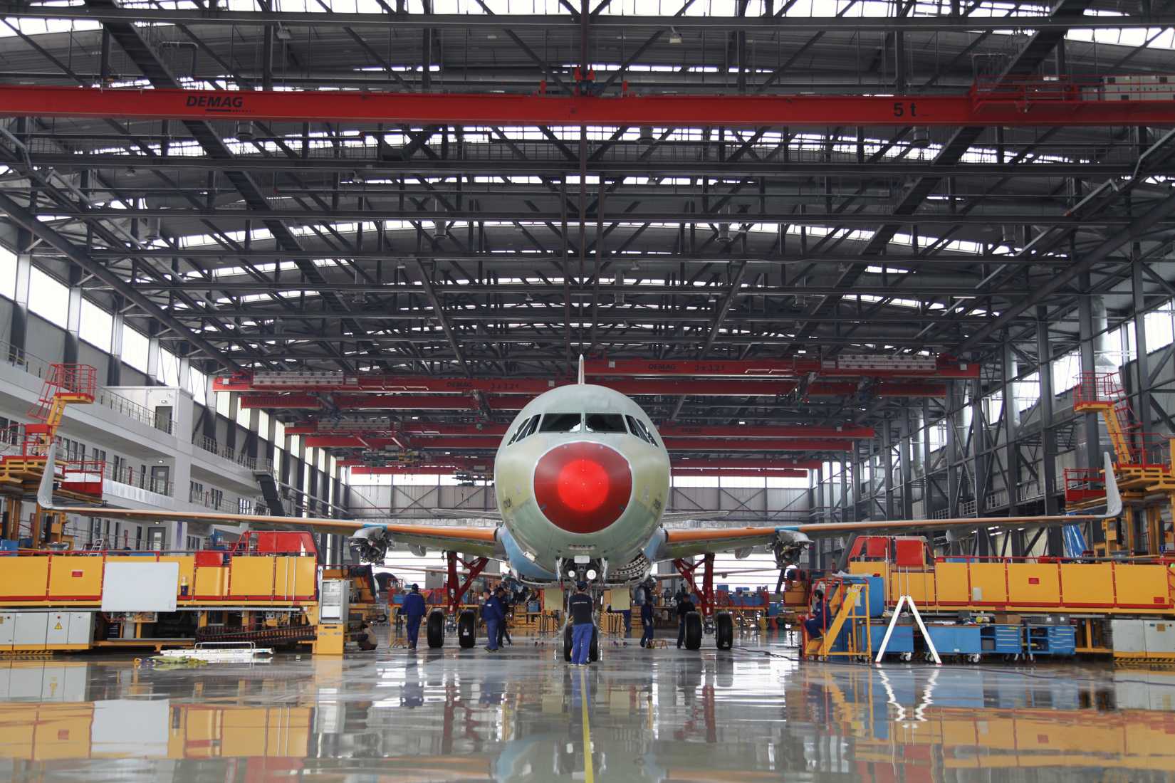 Airbus A320 Family Final Assembly Line in Tianjin_FAL Tianjin 8