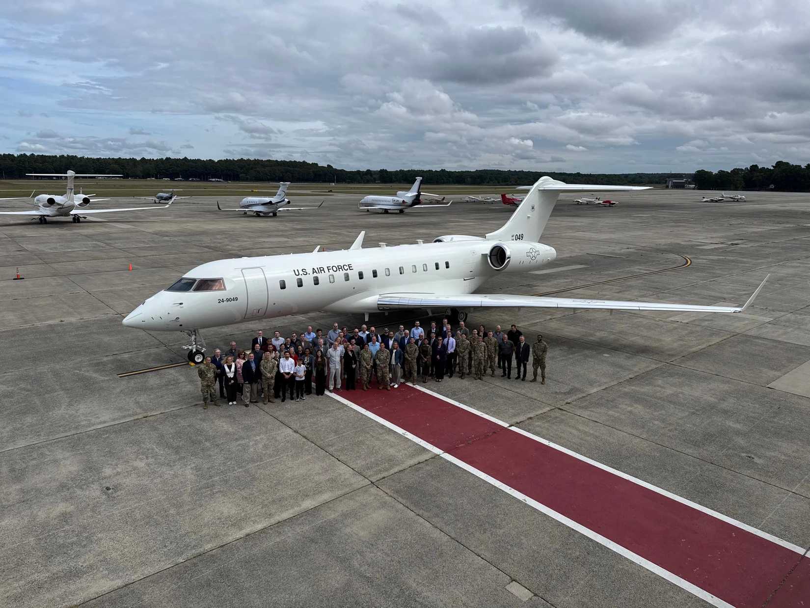 BACN 9 Delivery Ceremony at Hanscom Air Force Base, Mass. on September 10th, 2025. Photo by Mark Herlihy, U.S. Air Force