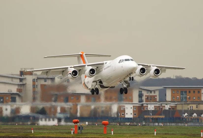 BAe 146 Landing