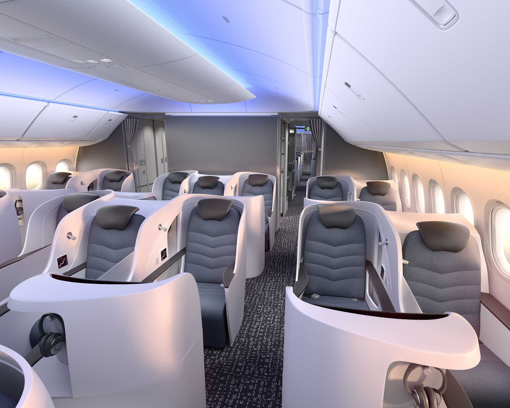 Boeing 777X premium cabin