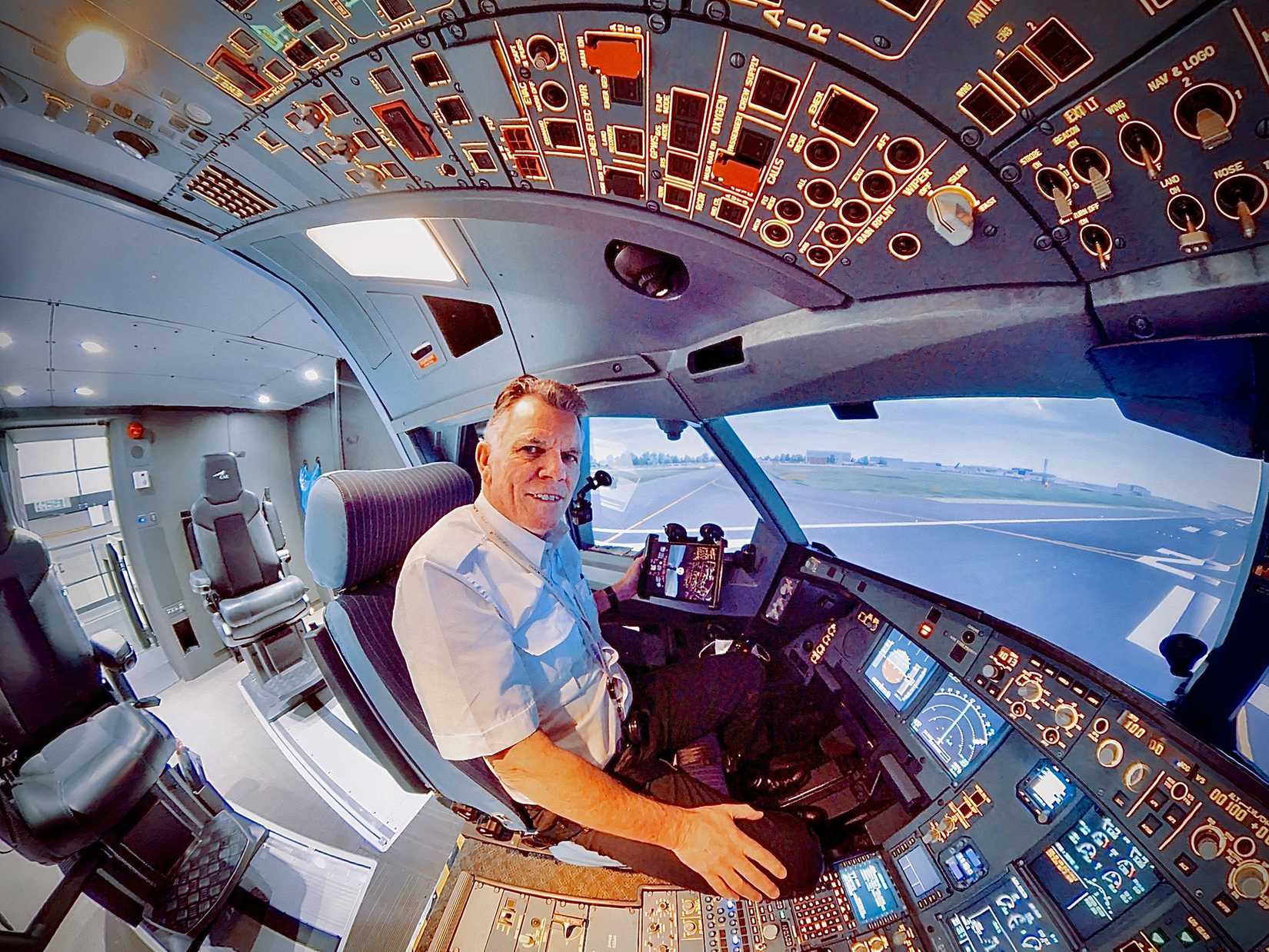 Captain Chris Simulator fisheye