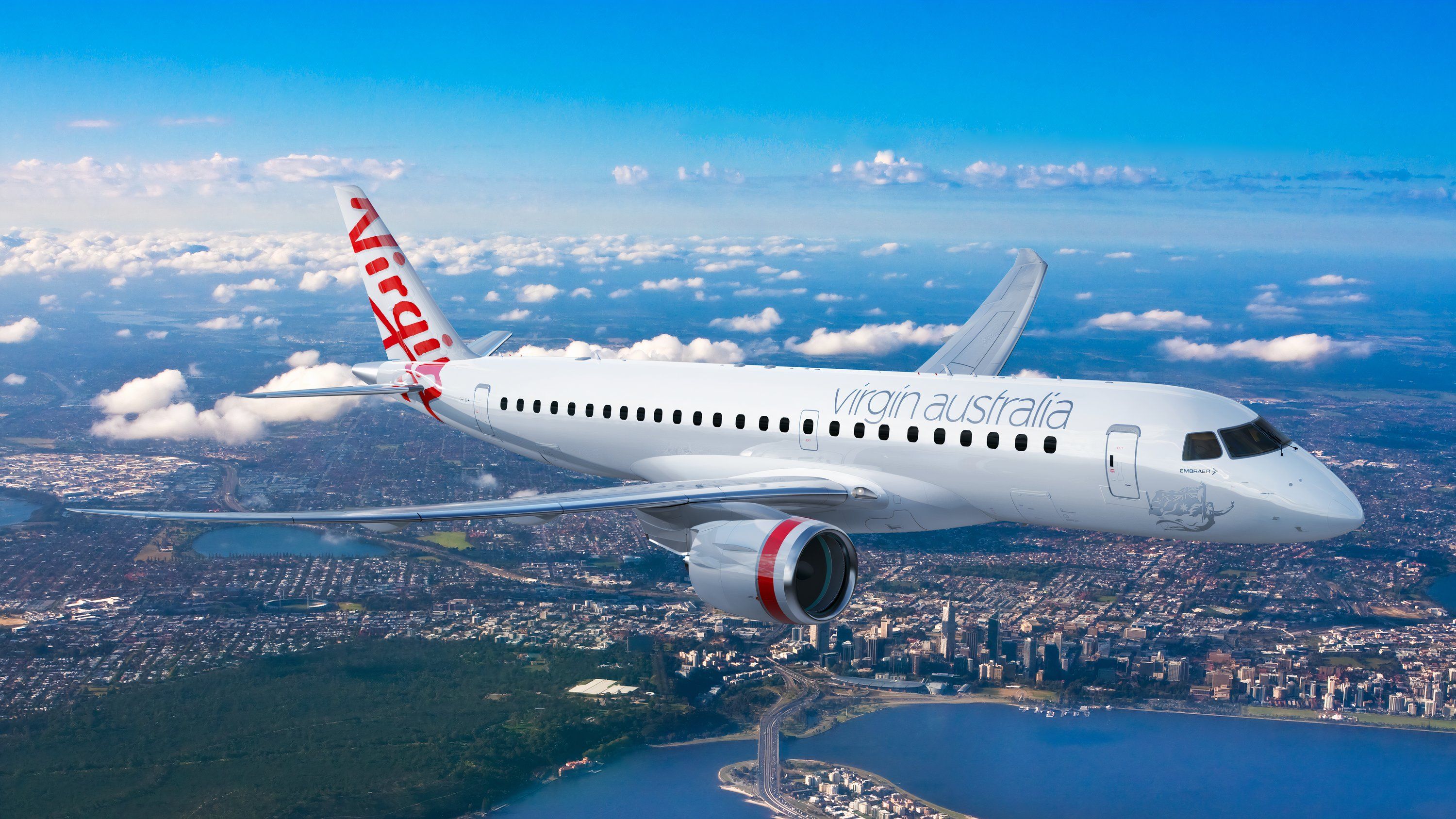 Virgin Australia Takes Delivery Of Country's First Embraer E190-E2