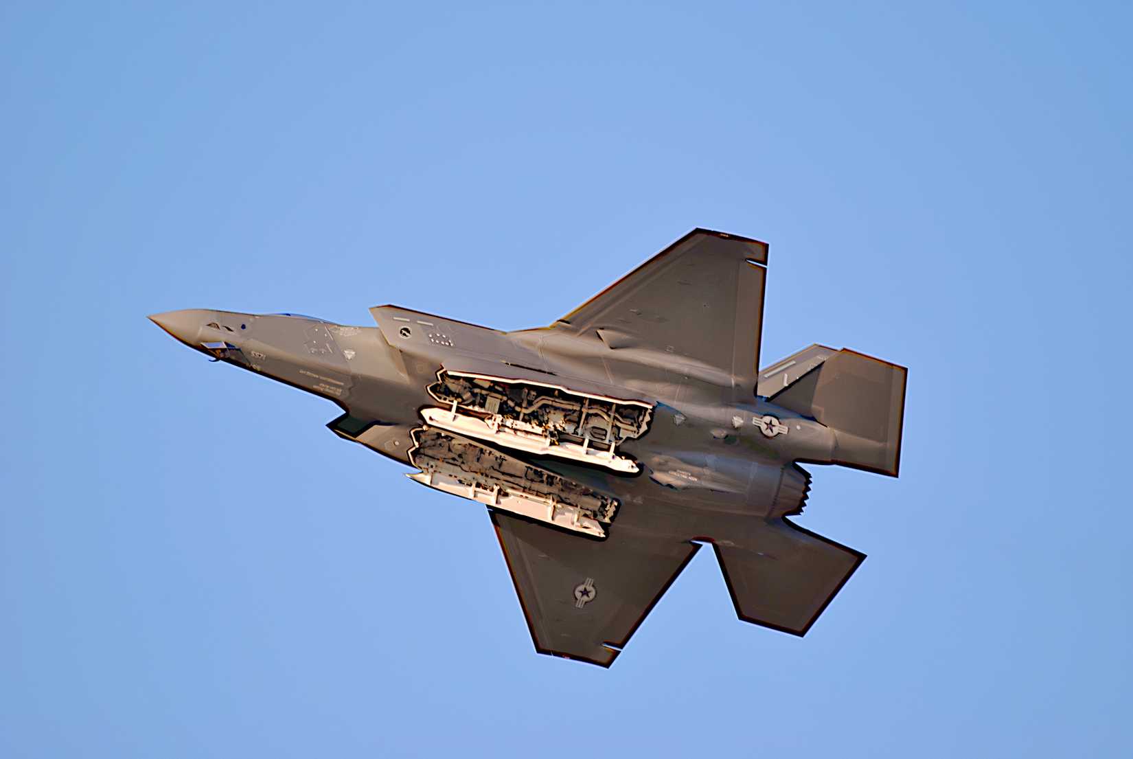 USAF F-35 display at Athens Flying Week 2023