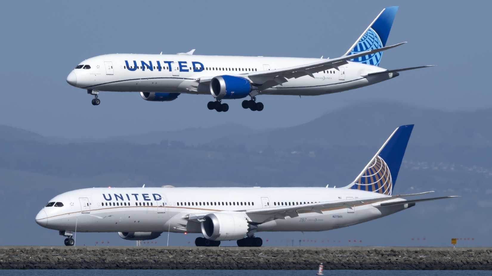 United 787s In San Francisco