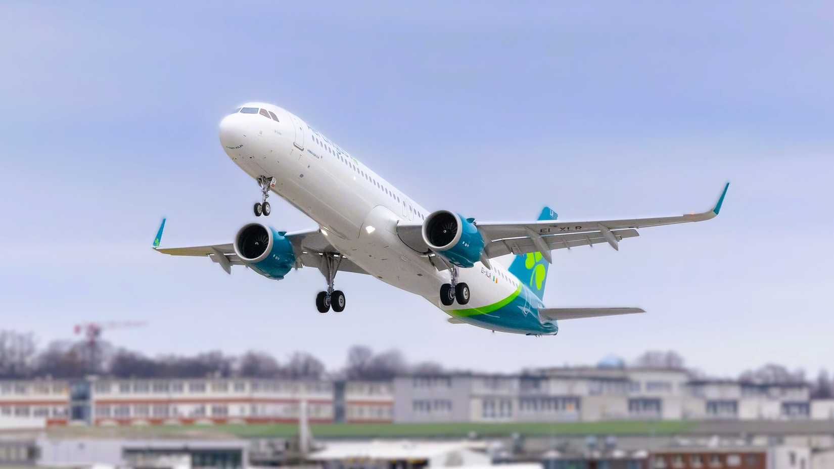 Aer Lingus A321XLR taking off
