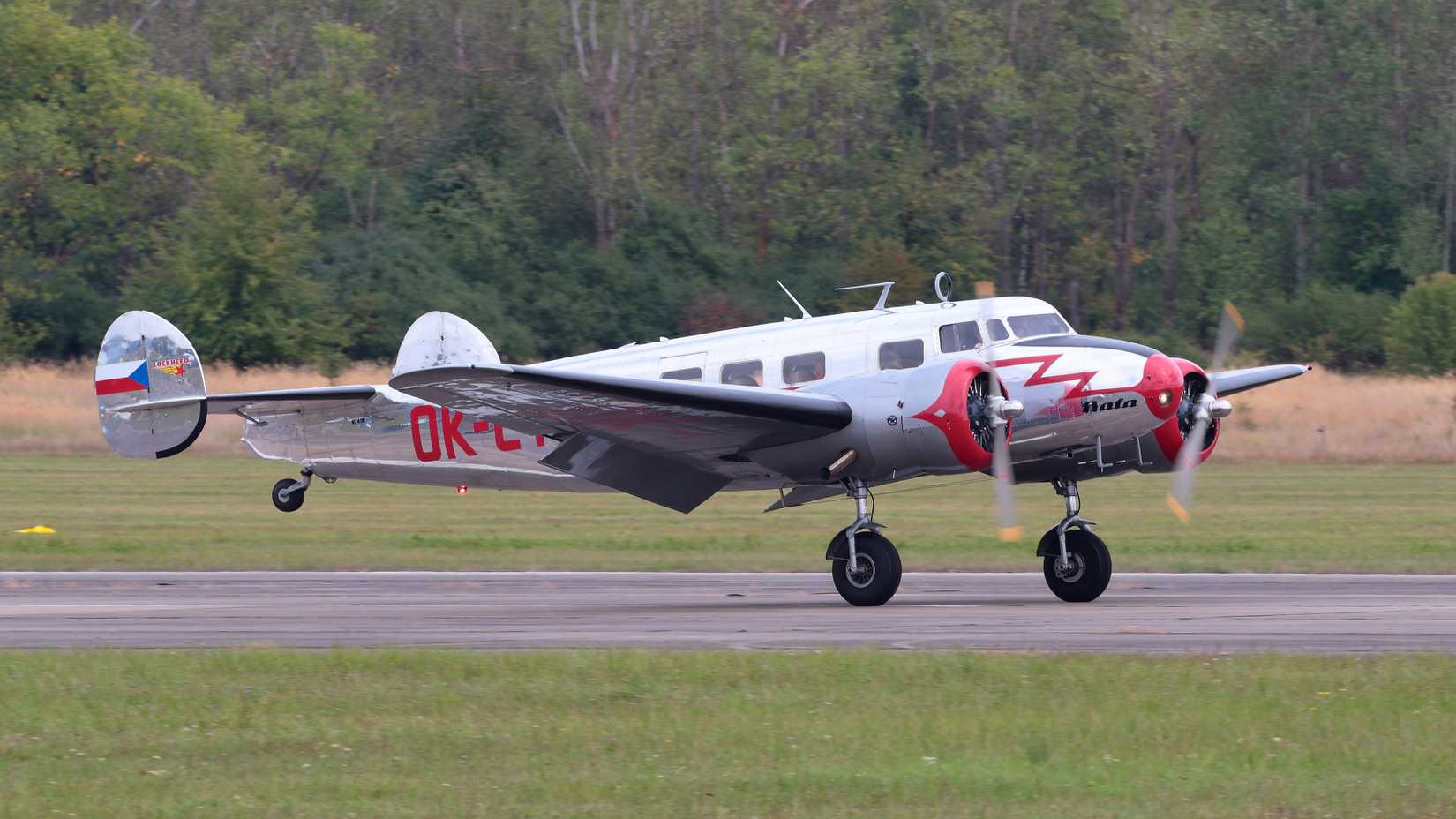  Lockheed Model 10 Electra at Pilsen air show.