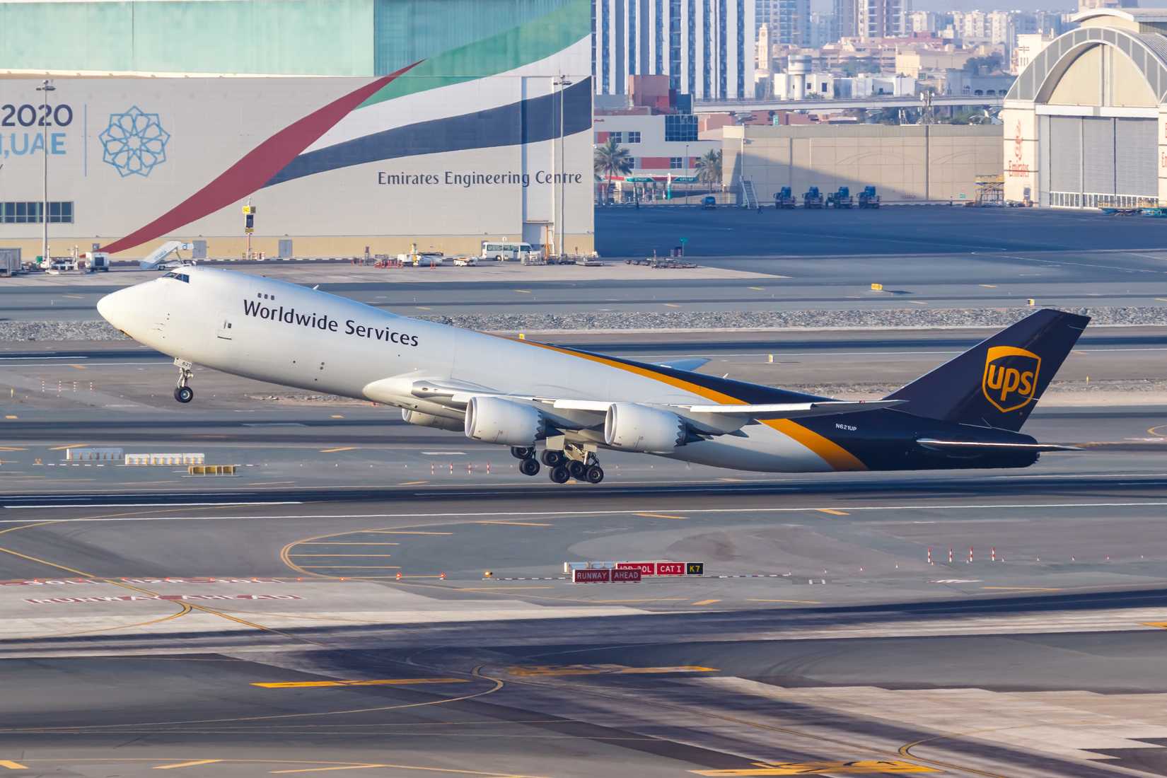 UPS United Parcel Service Boeing 747-8F
