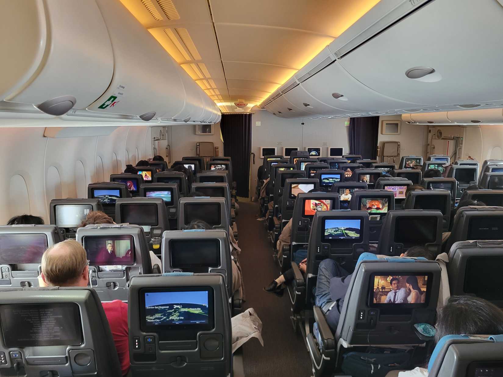 Singapore Airlines A380 Cabin 