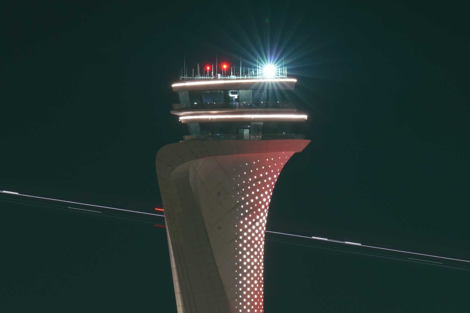 Air Traffic Control Tower of Istanbul Airport