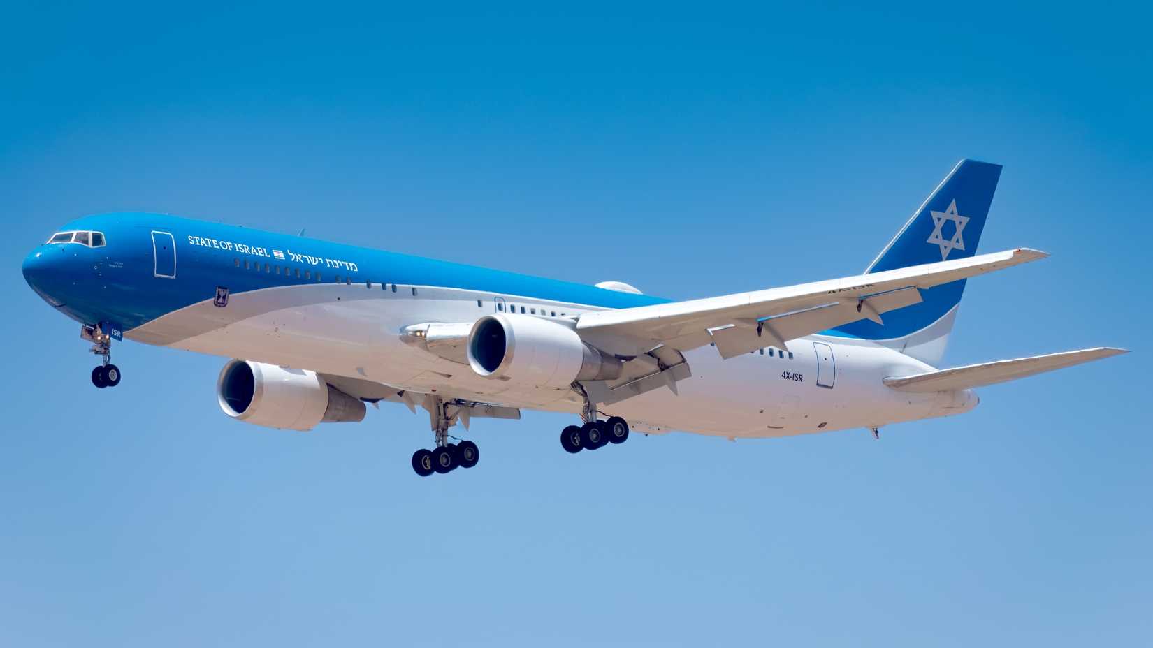 Israel Air Force Boeing 767 Inflight
