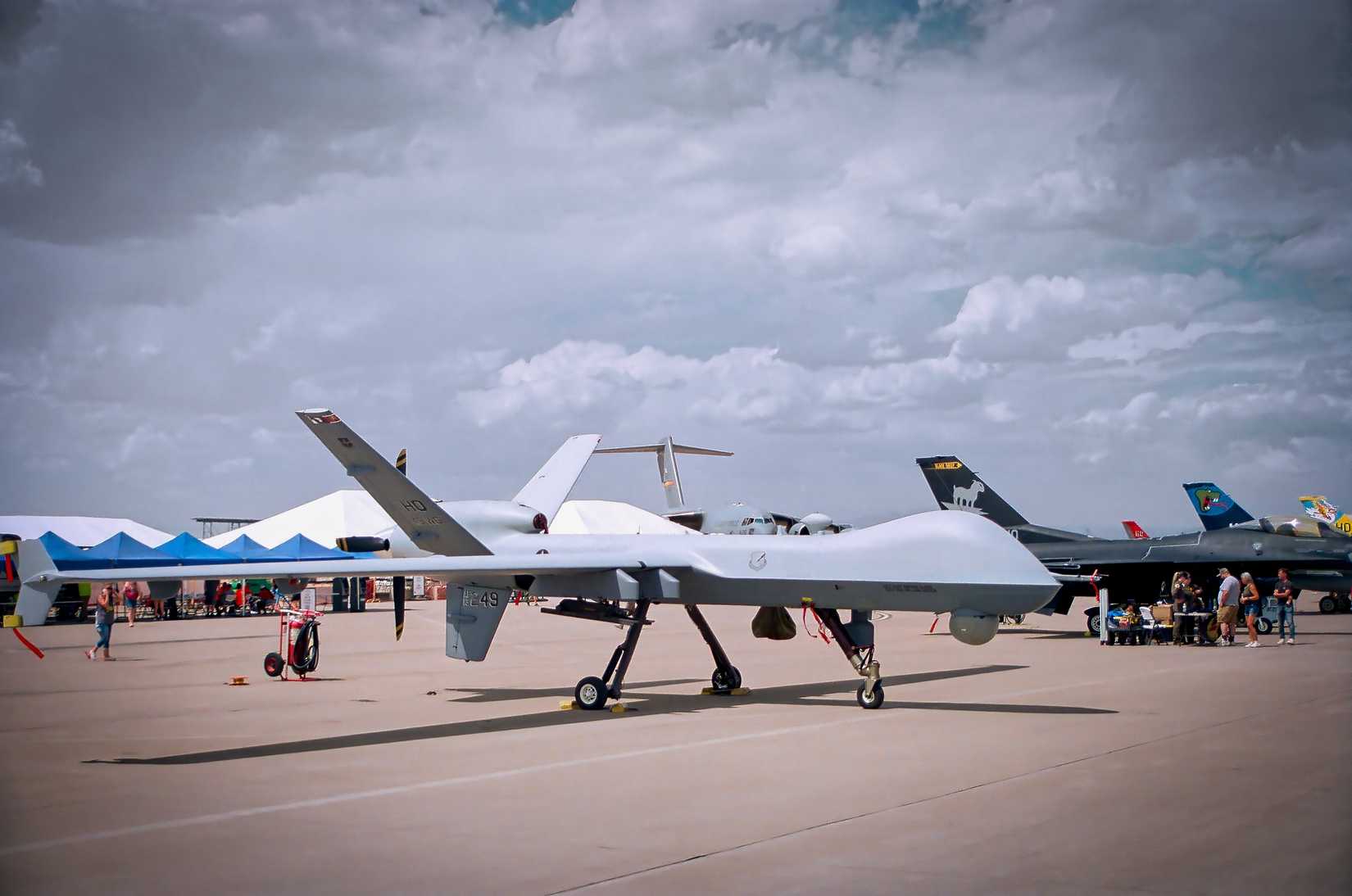 MQ-9 Reaper On Display