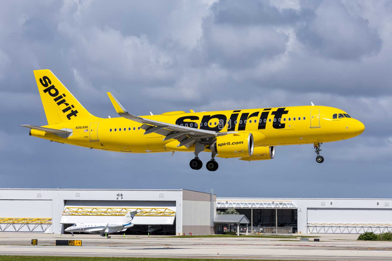 Spirit Airlines Airbus A320neo aircraft 
