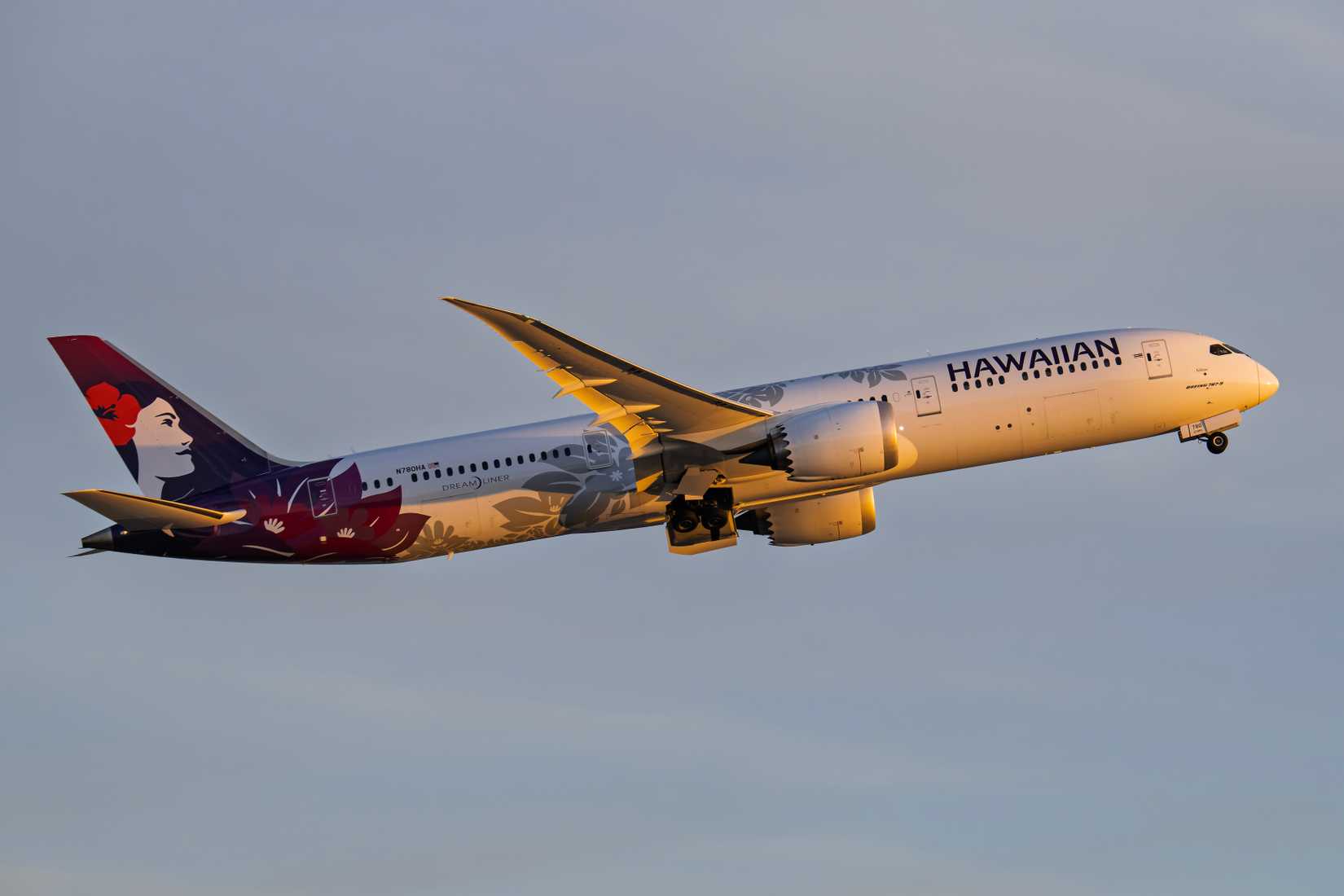 Hawaiian Airlines Boeing 787-9 aircraft