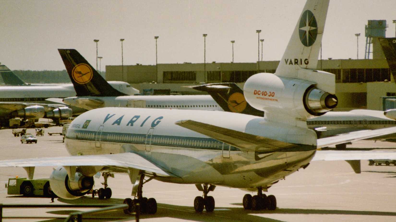 McDonnell Douglas DC-10-30 Varig Airlines at Frankfurt Germany