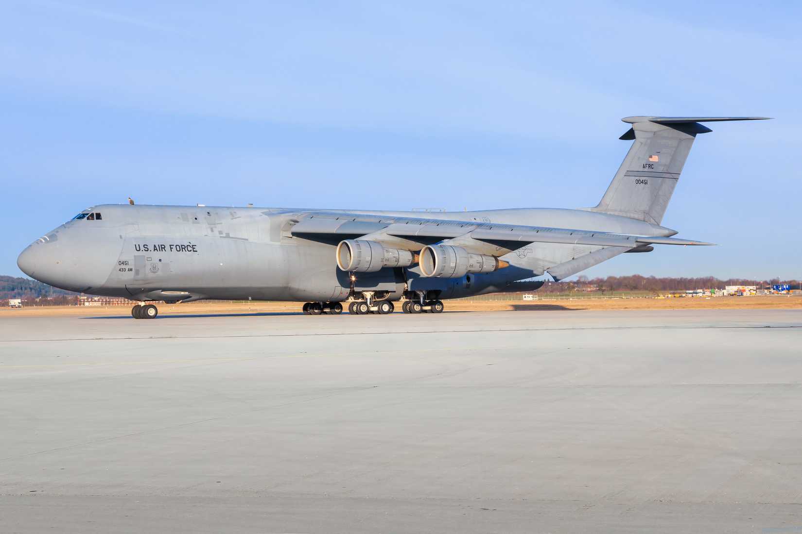 Lockheed C-5 Galaxy Parked
