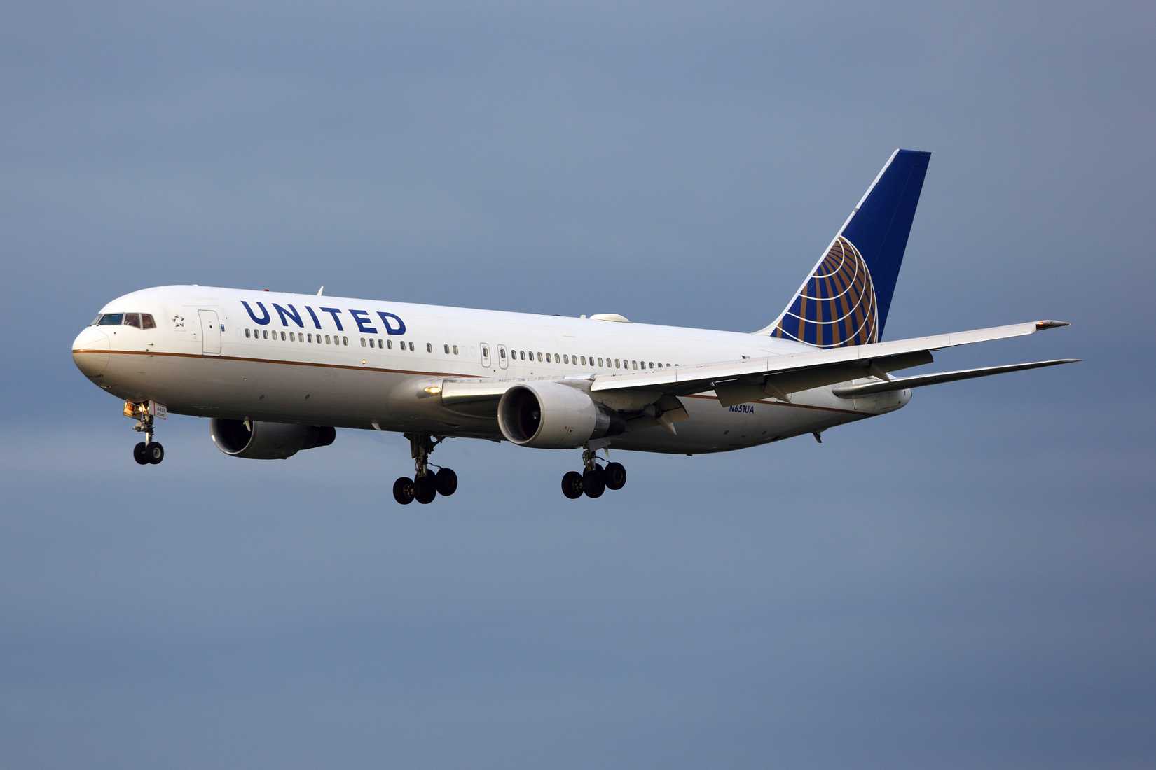 United Airlines Boeing 767-300ER aircraft