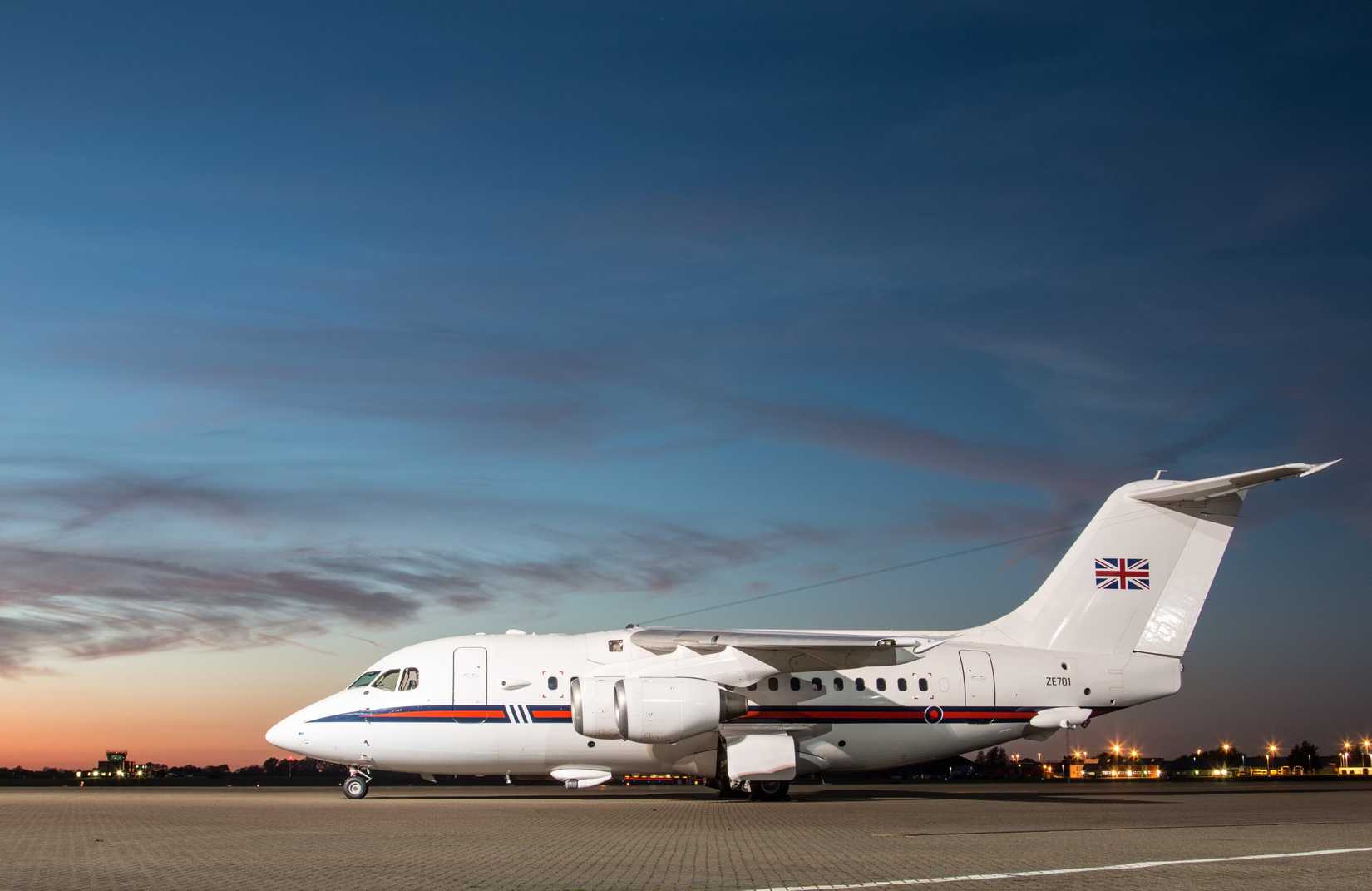BAe 146 on the tarmac