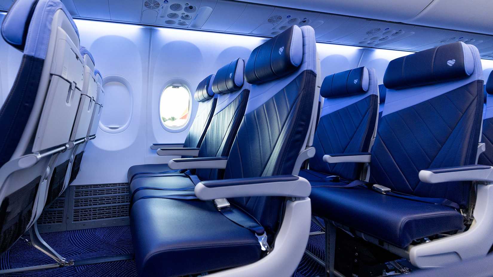Southwest Airlines' new cabin seating