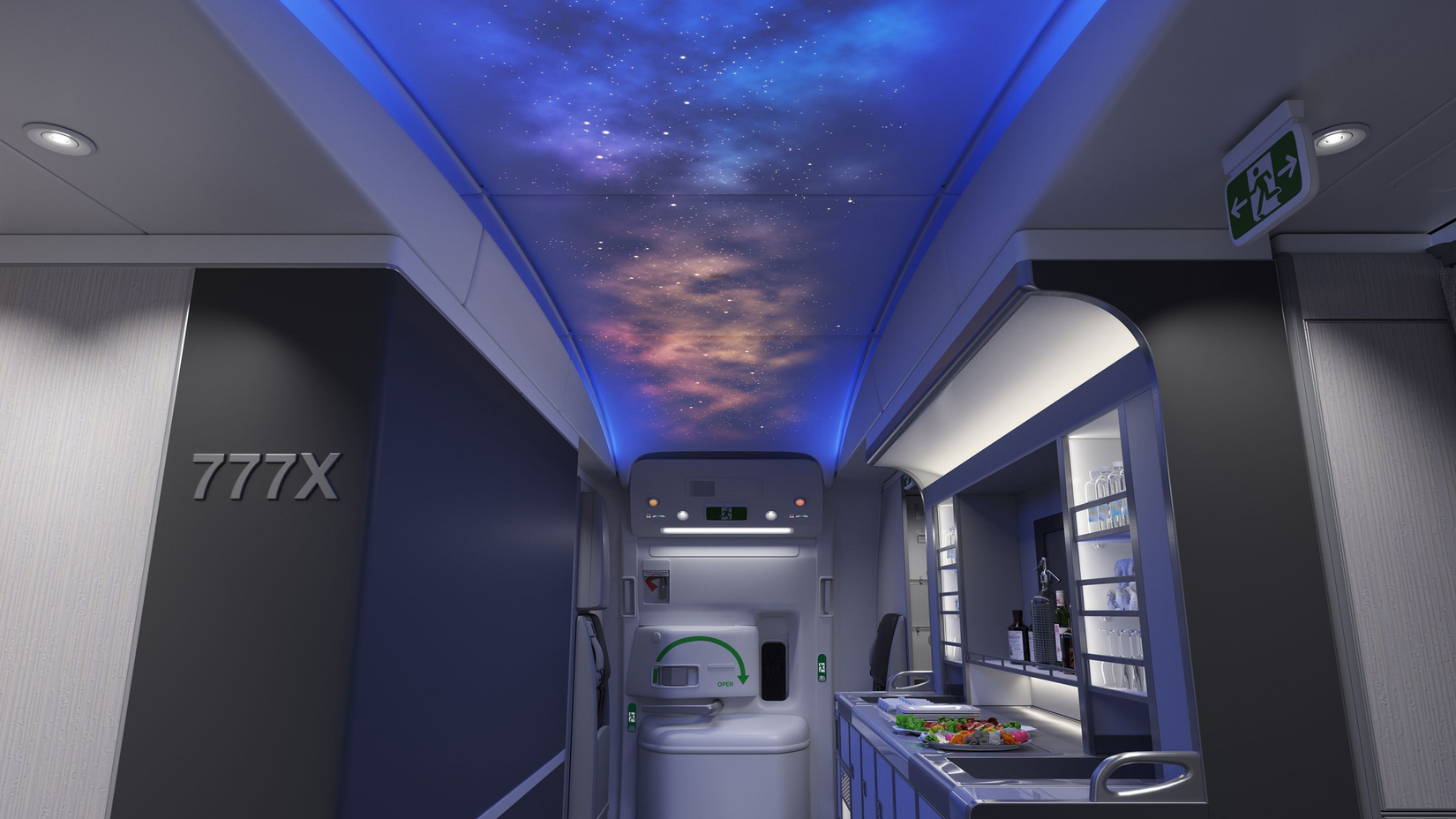 Boeing 777X Cabin LED Lighting