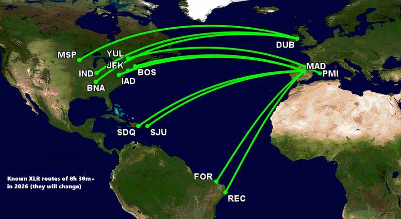Over 8 Hours 30 Minutes: The World's 11 Longest Airbus A321XLR Flights ...
